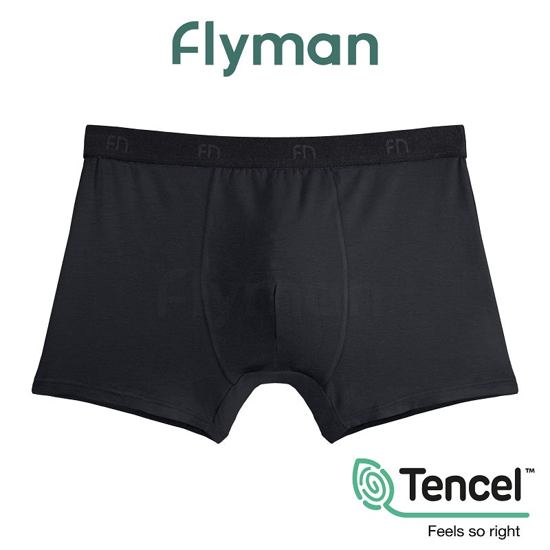 Flyman Celana Dalam Pria Boxer Tencel 1 pcs FM 3056