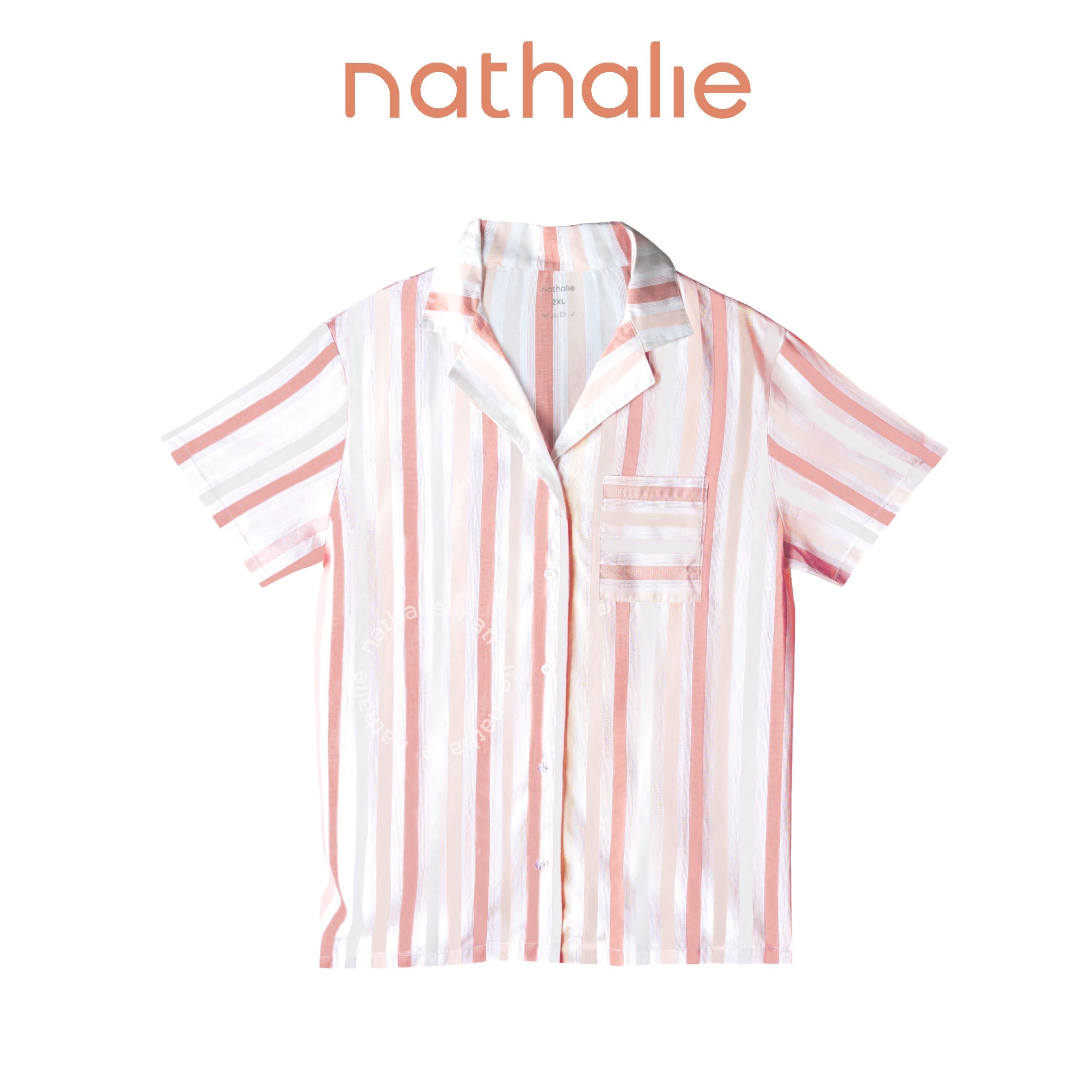 Nathalie Shirt Open Collar NTA 3507