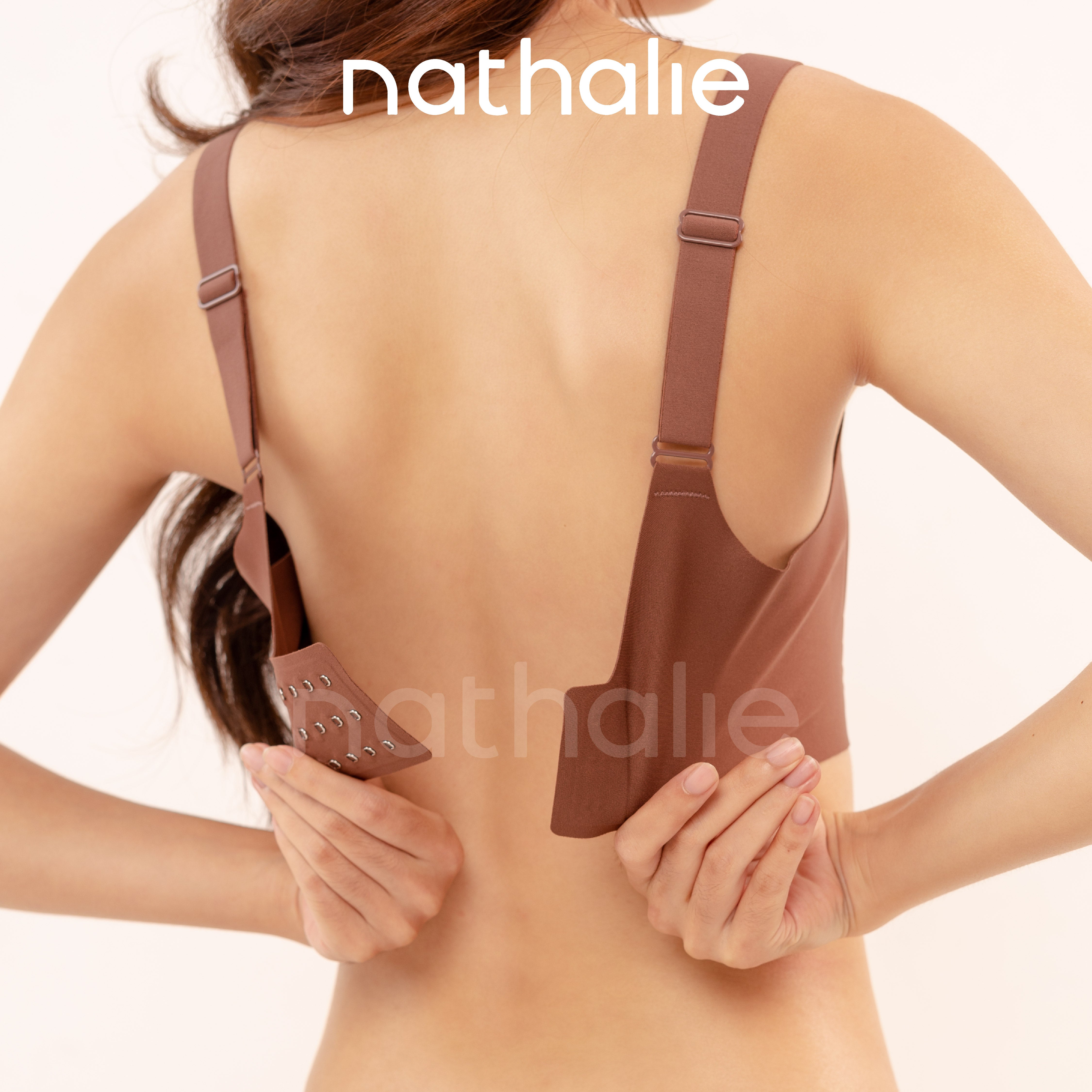 Nathalie Seamless Bra Ice Silk BH Premium Seemless Tanpa Kawat Tidak Nyeplak 1 Pcs NTB 3473