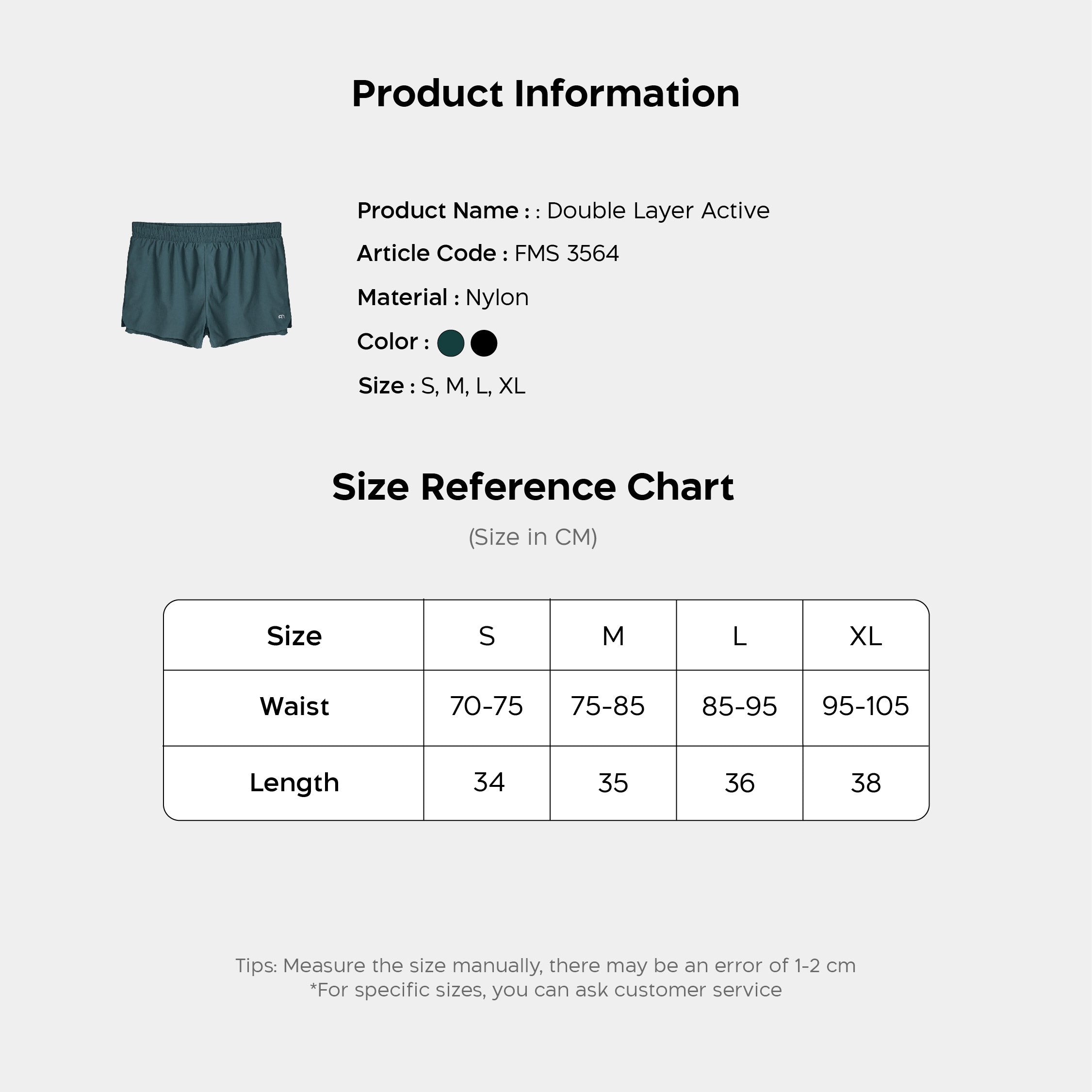 Flyman Sport Short Pants FMS 3564