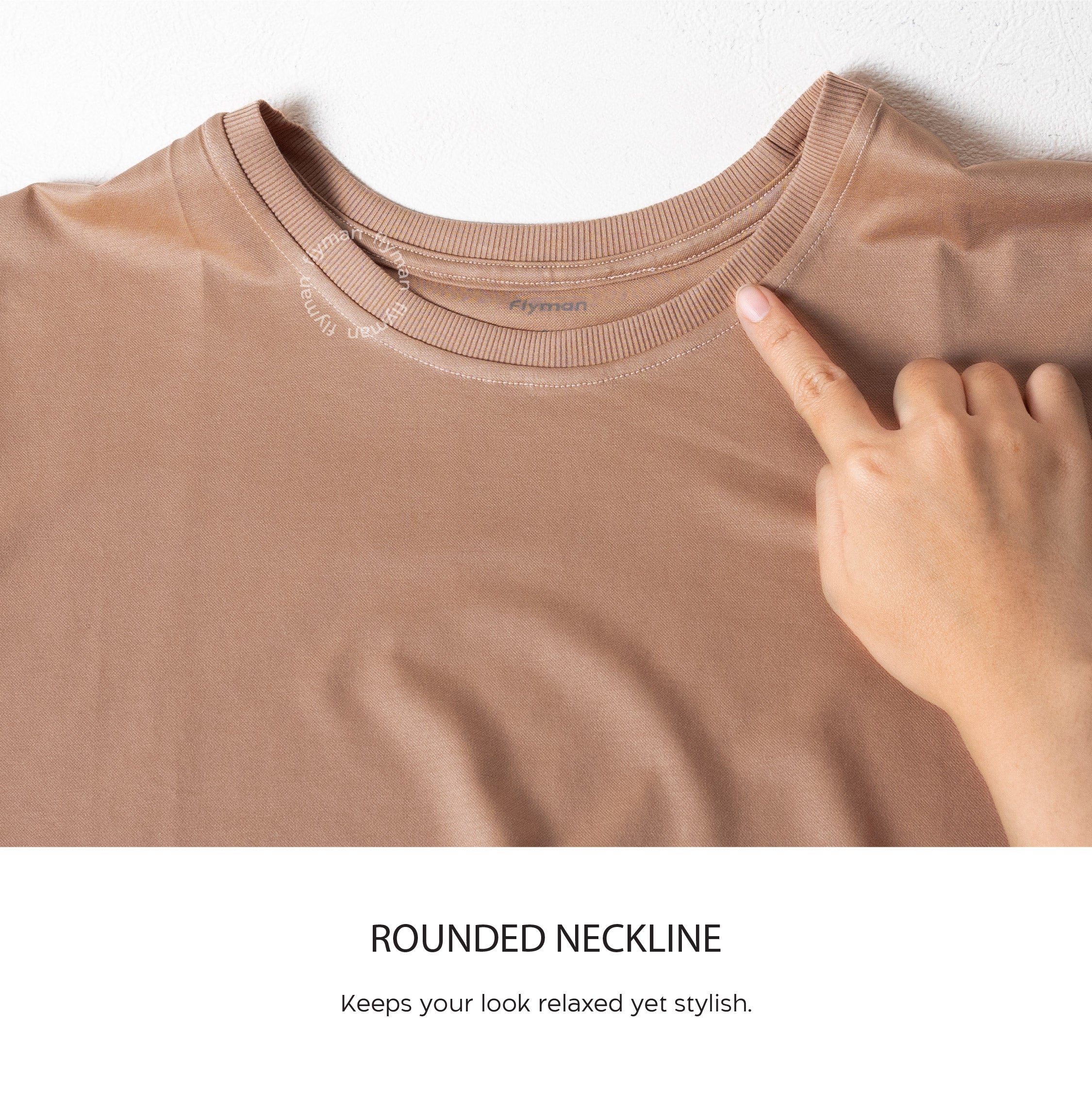 Flyman Dry fit Cotton Mens T-Shirt 1 Pcs FMA 3581