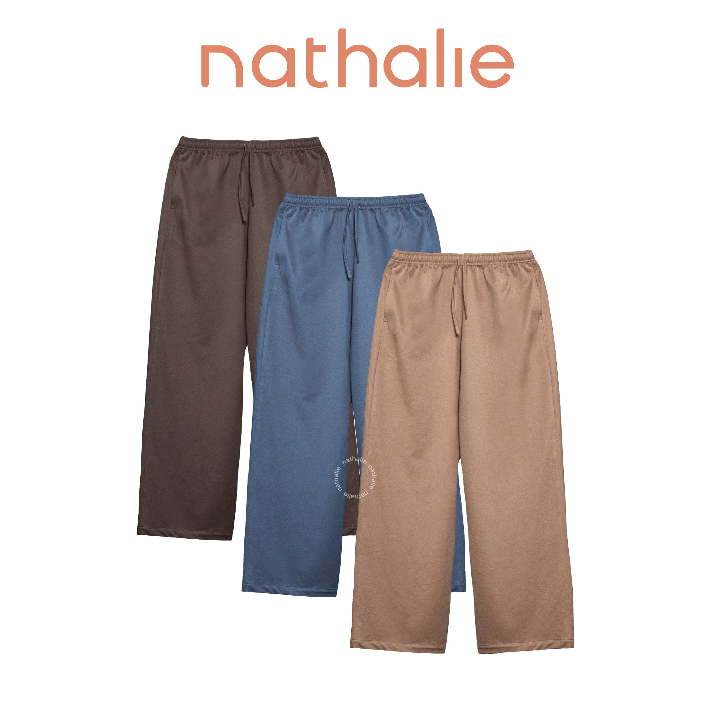 Nathalie Dry fit Wide Sweatpants 1 Pcs NTC 3584