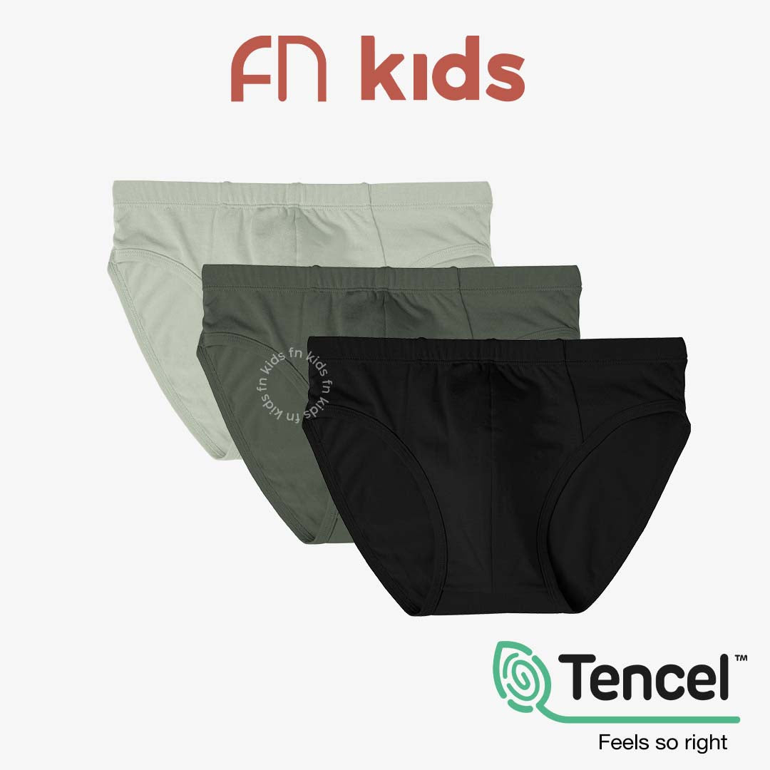 FN Kids Boy Tencel Short Brief 3 pcs FKC 3586