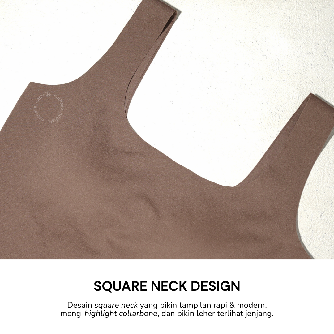 Nathalie Square Neck Seamless Bra Top NTA 3592