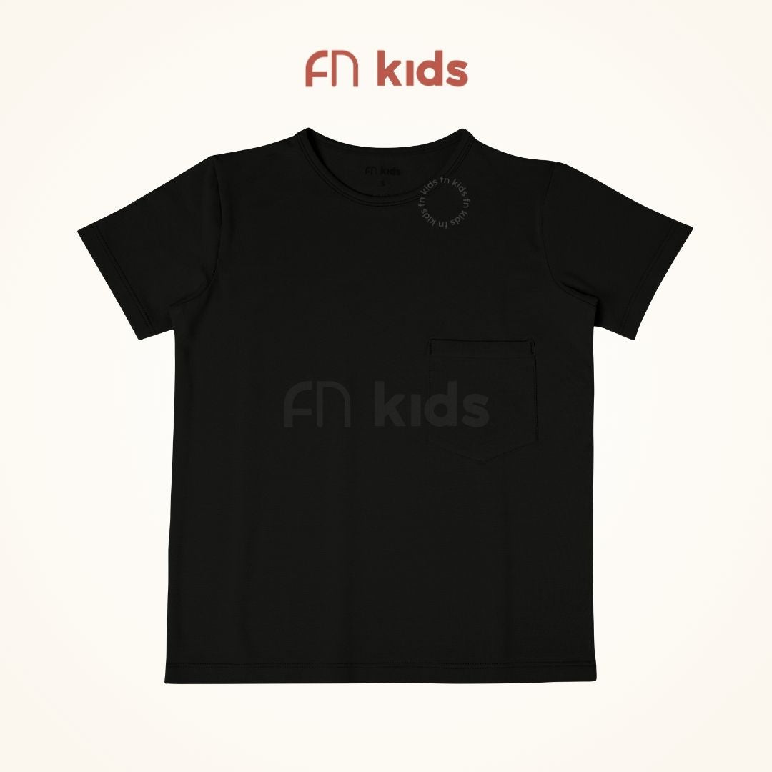 FN Kids Kaos Anak Laki Laki Nyaman Lembut Tencel Premium - Boys Short Slevee T-Shirt FNBA3594