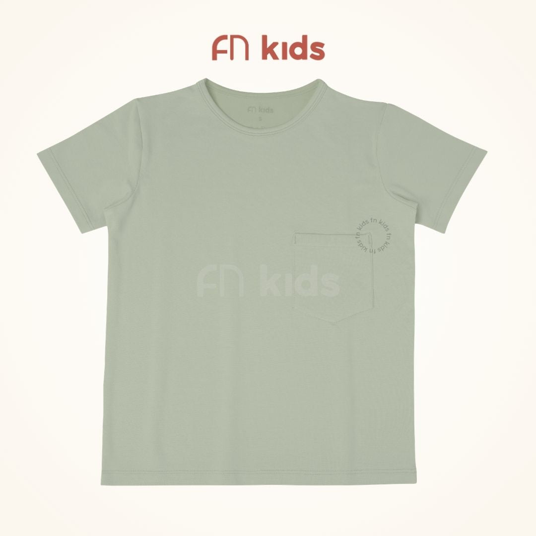 FN Kids Kaos Anak Laki Laki Nyaman Lembut Tencel Premium - Boys Short Slevee T-Shirt FNBA3594