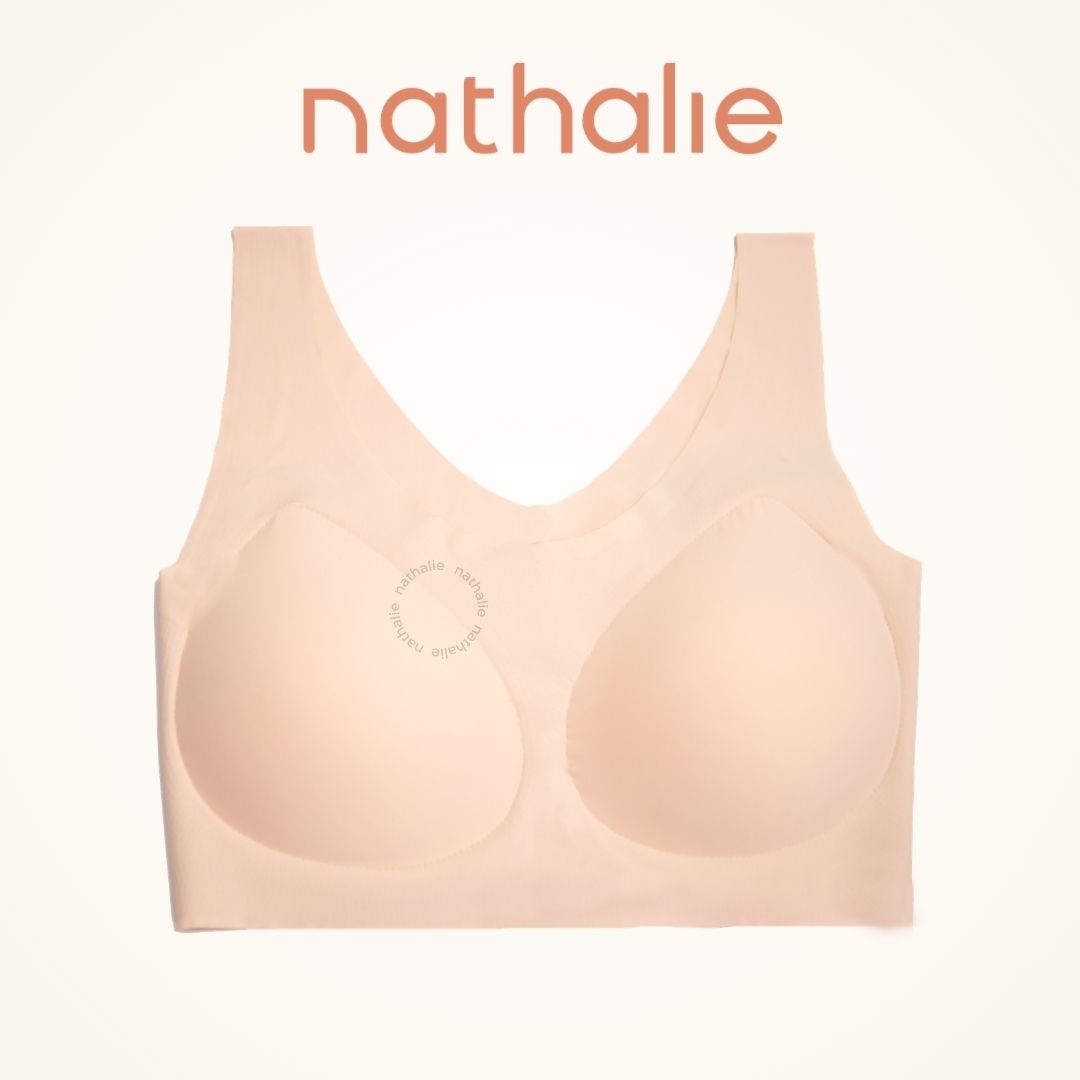 Nathalie Seamless Bra Wanita Invisible Comfort BH Tanpa Kawat NTB 3604