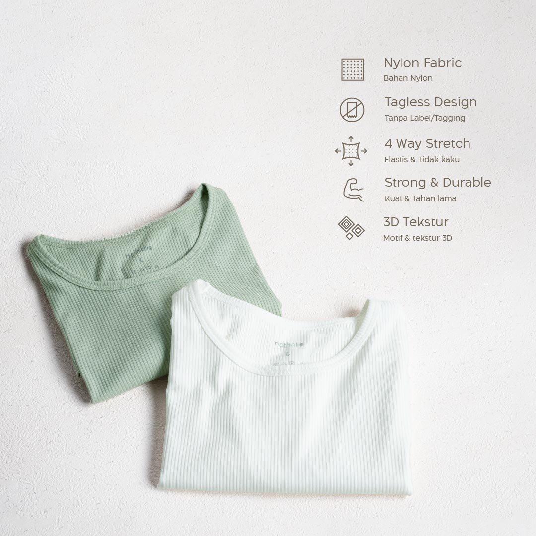Nathalie Rib CropTee NTA 3552