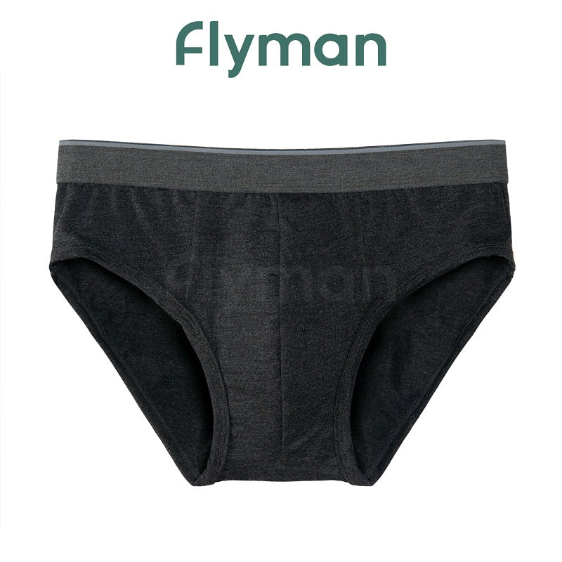 Flyman Celana Dalam Pria Brief Cotton Blend 1 pcs FM 3386