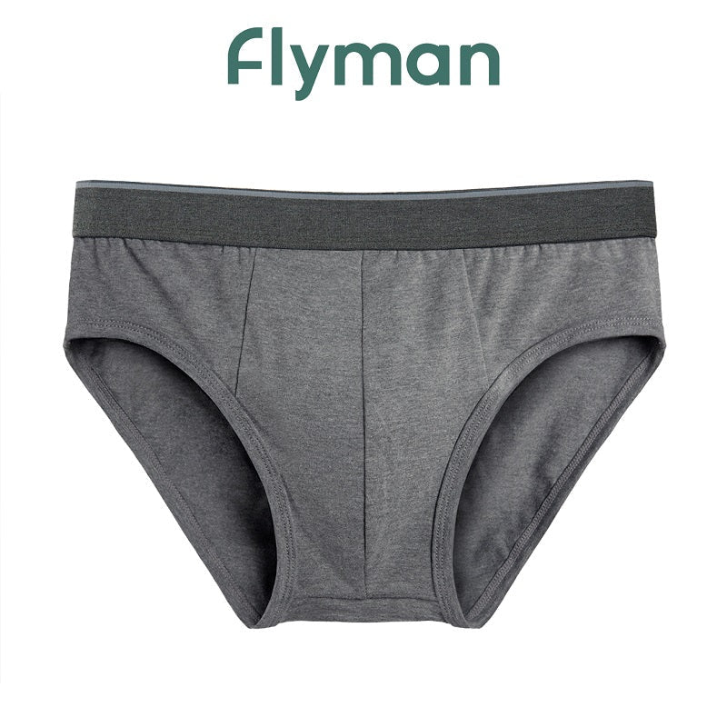 Flyman Celana Dalam Pria Brief Cotton Blend 1 pcs FM 3386