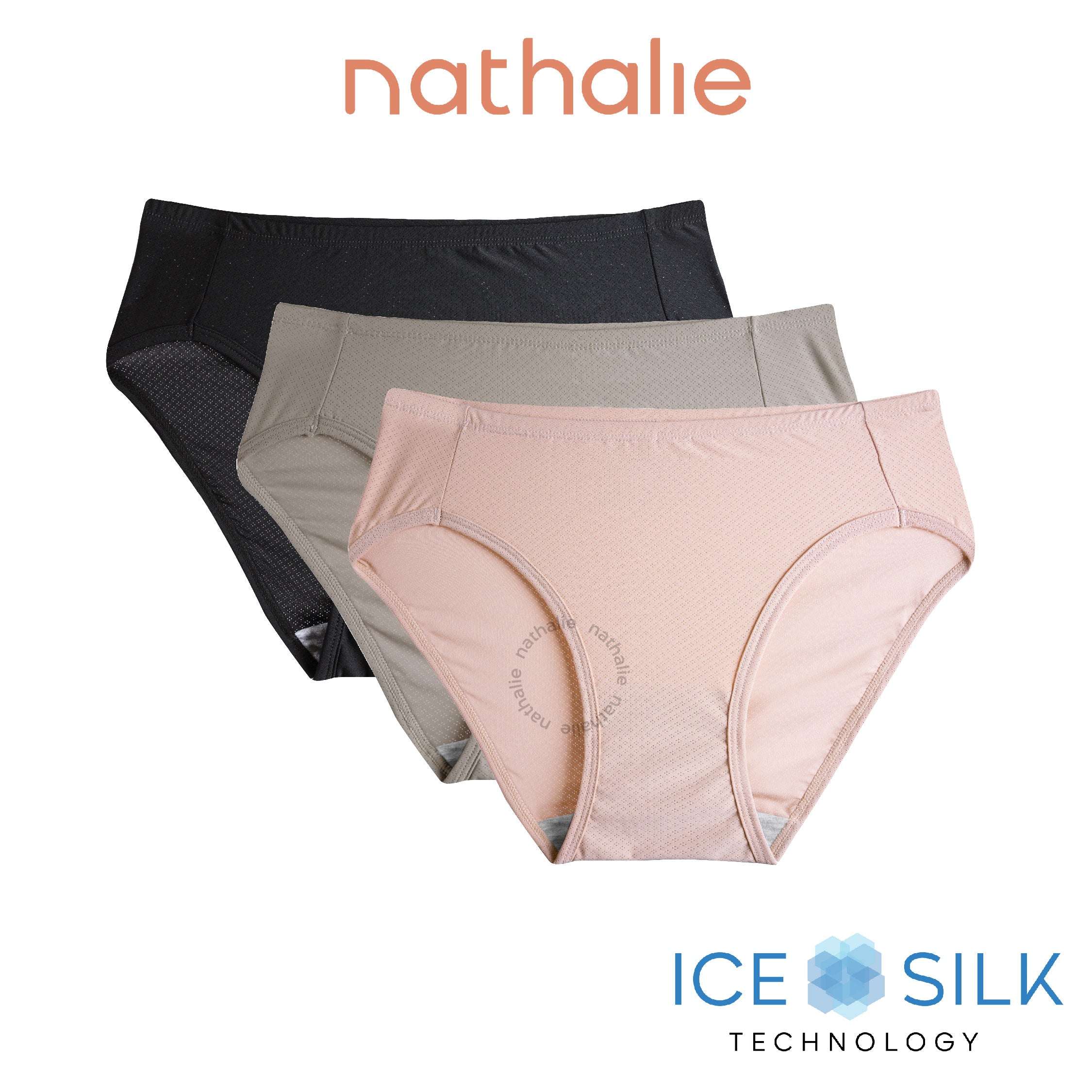 Nathalie Celana Dalam Wanita Ice Silk 1 pcs NTC 3528