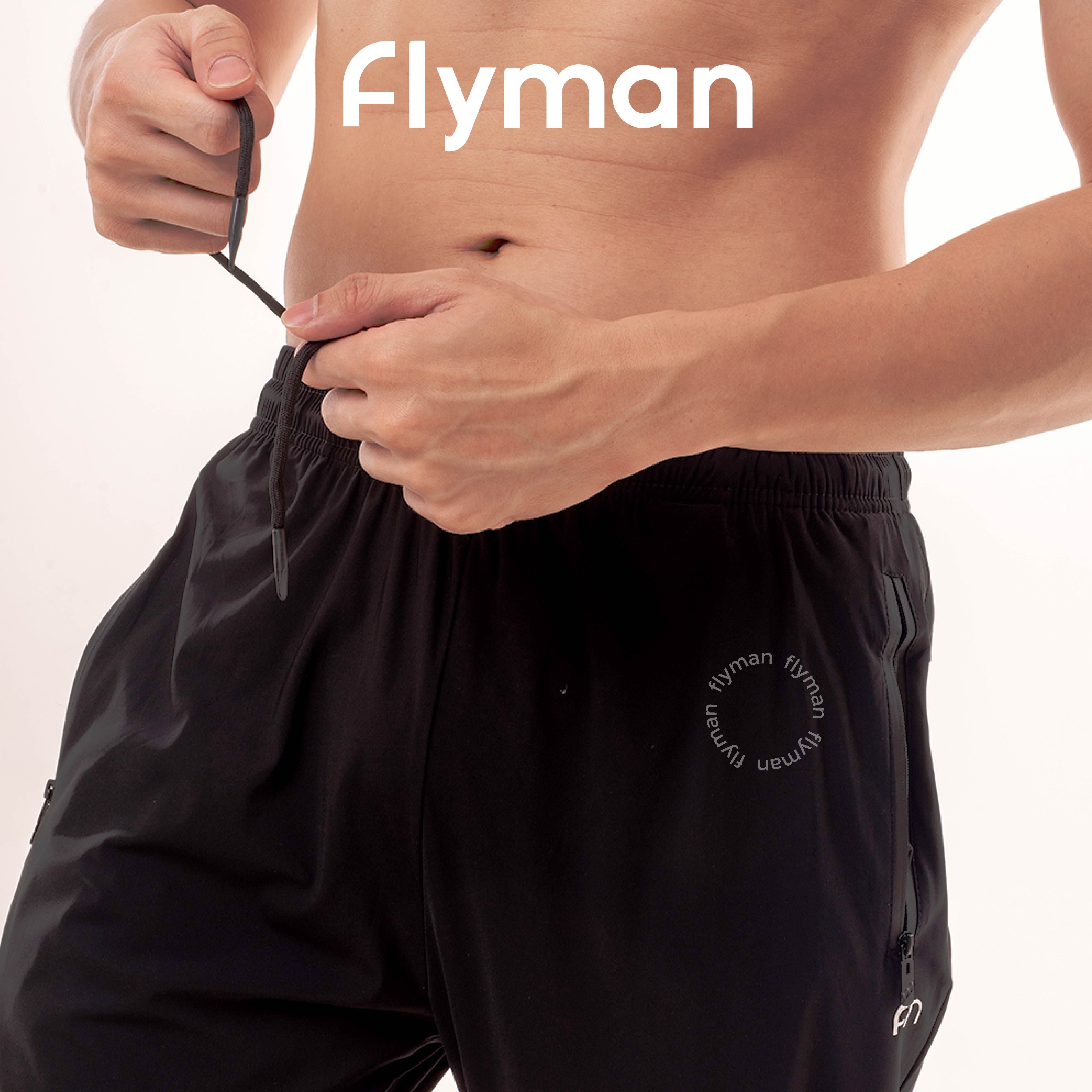 Flyman Jogger Sports Pants Ice Silk 1 pcs FM 3462